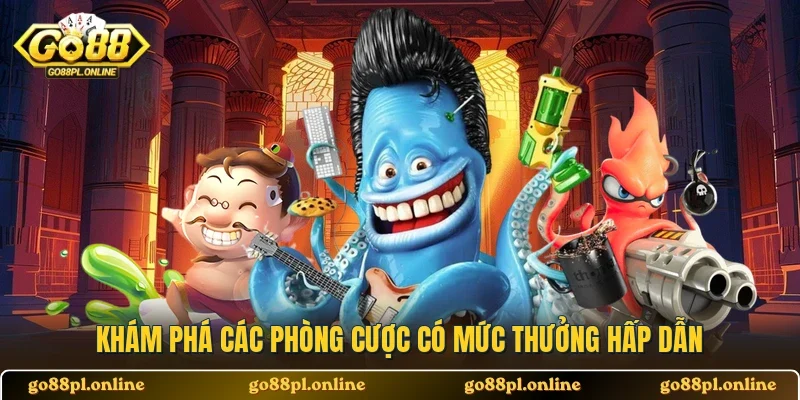 Khám phá các phòng cược có mức thưởng hấp dẫn