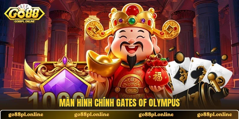 Màn hình chính Gates Of Olympus