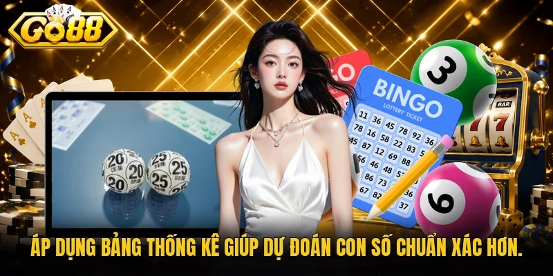 Áp dụng bảng thống kê giúp dự đoán con số chuẩn xác hơn.