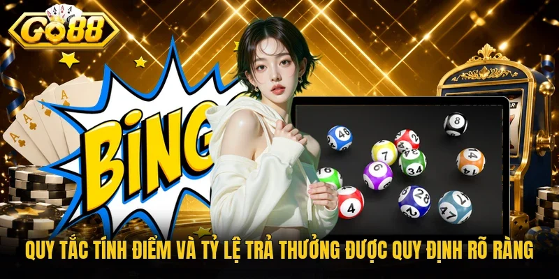 Quy tắc tính điểm và tỷ lệ trả thưởng được quy định rõ ràng